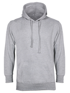 Μπλούζα φούτερ με κουκούλα COLORS HEATHER GRAY