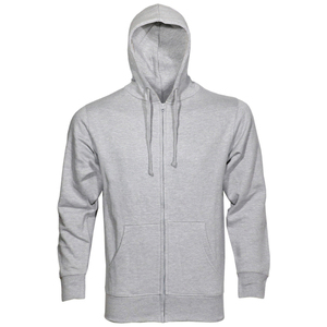 Sweat jacket hooded COLORS HEATHER GRAY