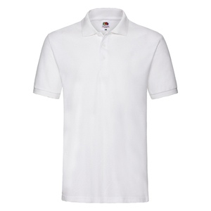 Ανδρικό Polo PREMIUM 180 WHITE WHITE