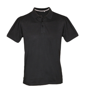 Men's Polo 60/40 180gr COLORS BLACK