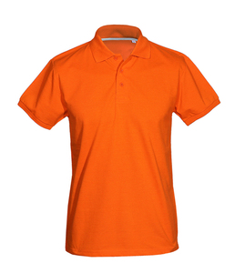 Men's Polo 60/40 180gr COLORS DARK ORANGE