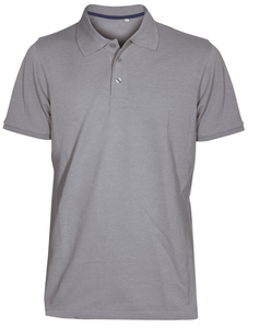 Men's Polo 60/40 180gr COLORS HEATHER GRAY
