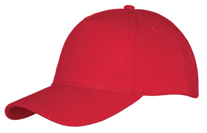 Cap 5panel 100% cotton RED