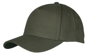Cap 5panel 100% cotton KHAKI