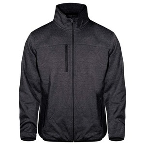 Sweat jacket fleece 280gr BLACK