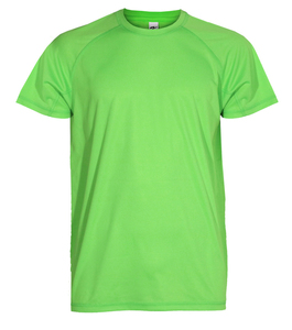 T-shirt pique dry fit COLORS LIME
