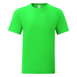 Men's T-shirt ICONIC 150T slim fit COLORS KELLY GREEN