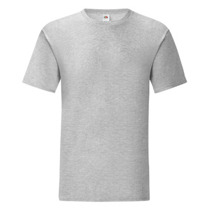 Men's T-shirt ICONIC 150T slim fit COLORS 3-5XL HEATHER GRAY