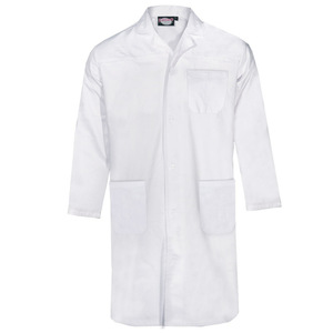 Ρόμπα εργασίας με γιακά WHITE