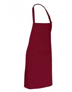 Chest apron with pocket BURGUNDY