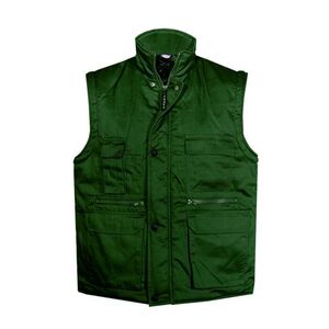 Γιλέκο υφασμάτινο με επένδυση BOTTLE GREEN