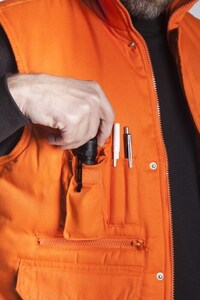 Γιλέκο υφασμάτινο με επένδυση BOTTLE GREEN Φωτογραφία 2