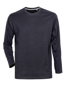 Men's T-shirt long sleeve 170 gr COLORS BLACK