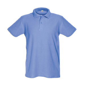 Men's Polo 100%cot 180gr COLORS LIGHT BLUE