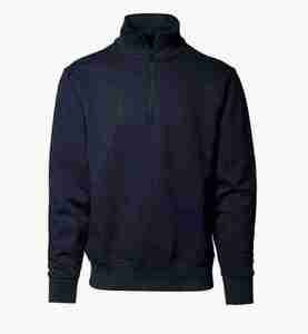 Fleece half zip 300gsm BLACK