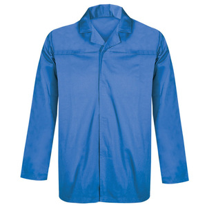 Jacket with collar-HAACP ROYAL BLUE