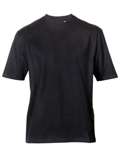 Ανδρικό μπλουζάκι με χαλαρή εφαρμογή 250gr COLORS BLACK