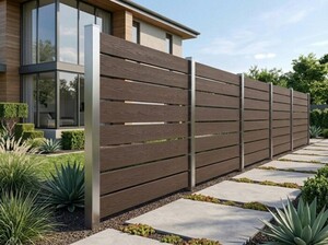 WPC ΠΕΡΙΦΡΑΞΗΣ PREMIUM  20/120mm  WALNUT 25110 Φωτογραφία 3