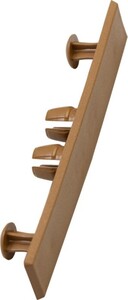 ΤΑΠΑ ΠΛΑΣΤΙΚΗ ΓΙΑ DECK ΔΑΠΕΔΟΥ PREMIUM   23mm 640150 WOOD