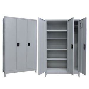 METAL WARDROBE 115x45x191cm