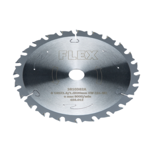FLEX ΠΡΙΟΝΟΔΙΣΚΟΣ ΞΥΛΟΥ D165x1,6/1,0x20 HM Z=24 WZ