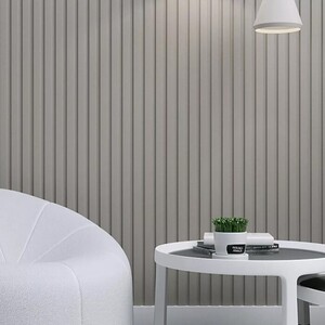 MDF PANEL ΜΕ 3D ΠΗΧΑΚΙΑ 506090 BEAT DL 16/119/2750mm SAND GREY Φωτογραφία 2