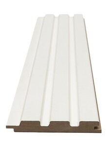 MDF PANEL ΜΕ 3D ΠΗΧΑΚΙΑ 502040 BEAT ST 16/119/2750mm WHITE Φωτογραφία 3