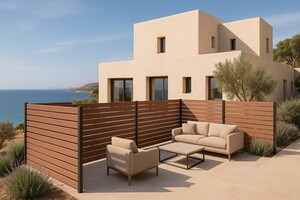 WPC ΠΕΡΙΦΡΑΞΗΣ 20/120mm BROWN 5040 Φωτογραφία 4