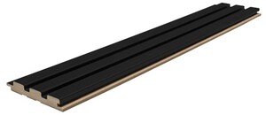 MDF PANEL ΜΕ 3D ΠΗΧΑΚΙΑ 505090 BEAT ST 16/119/2750mm BLACK Φωτογραφία 3