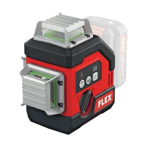 FLEX ΑΛΦΑΔΙ LASER 3x360° (ΠΡΑΣΙΝΟ) ΜΠΑΤΑΡΙΑΣ ALC 3/360-G/R 12 Set Φωτογραφία 2