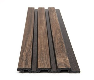 PS PANEL ΜΕ 3D ΠΗΧΑΚΙΑ 54 PIANO 12/122/2900mm WALNUT/DARK BROWN Φωτογραφία 2