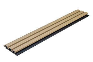 WPC PANEL 2ης ΓΕΝΙΑΣ ΜΕ 3D ΠΗΧΑΚΙΑ 25/147.5mm LIGHT OAK  5550 Φωτογραφία 4