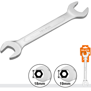 DOUBLE OPEN END SPANNER 18X19MM 