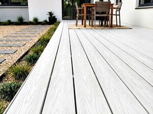 DECK-WPC ΔΑΠΕΔΟΥ PREMIUM 23/140mm WHITE 600130 Φωτογραφία 2