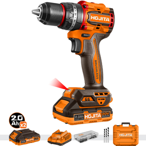 COMPACT BRUSHLESS IMPACT DRILL 66NM 20V SET