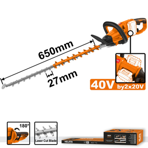 HEDGE TRIMMER 650MM 40V SOLO
