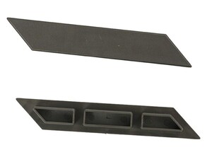 ΤΑΠΑ ΠΛΑΣΤΙΚΗ ΓΙΑ DECK ΠΕΡΙΦΡΑΞΗΣ  Φ12mm 60180  L.GREY LEFT Φωτογραφία 2
