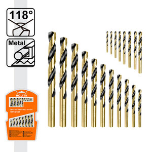 19PCS HSS TWIST DRILL BITS SET