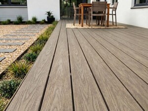 DECK-WPC ΔΑΠΕΔΟΥ PREMIUM 23/140mm ANTIQUE/WALNUT 620110 Φωτογραφία 2