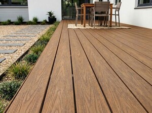DECK-WPC ΔΑΠΕΔΟΥ PREMIUM 23/140mm WOOD/TEAK 640150 Φωτογραφία 2