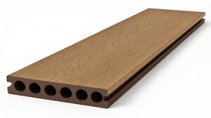 DECK-WPC ΔΑΠΕΔΟΥ PREMIUM 23/140mm WOOD/TEAK 640150 Φωτογραφία 4