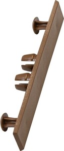 ΤΑΠΑ ΠΛΑΣΤΙΚΗ ΓΙΑ DECK ΔΑΠΕΔΟΥ PREMIUM   23mm 640150 TEAK