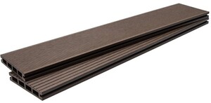 DECK-WPC ΔΑΠΕΔΟΥ 25/145mm D.BROWN 110 Φωτογραφία 2