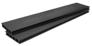 DECK-WPC ΔΑΠΕΔΟΥ ΝΕΑΣ ΓΕΝΙΑΣ 25/146mm D.GREY 8050 Φωτογραφία 3