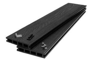 DECK-WPC ΔΑΠΕΔΟΥ ΝΕΑΣ ΓΕΝΙΑΣ 25/146mm D.GREY 8050 Φωτογραφία 4