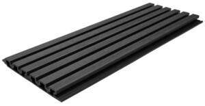 WPC PANEL 2ης ΓΕΝΙΑΣ ΜΕ 3D ΠΗΧΑΚΙΑ 25/147.5mm D.GREY 5570 Φωτογραφία 4