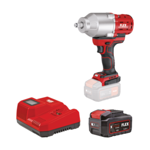FLEX ΜΠΟΥΛΟΝΟΚΛΕΙΔΟ ΜΠΑΤΑΡΙΑΣ IW 1/2" 950 18.0-EC/ 5.0 Set