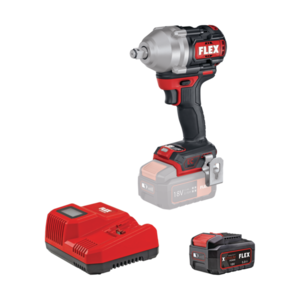 FLEX ΜΠΟΥΛΟΝΟΚΛΕΙΔΟ ΜΠΑΤΑΡΙΑΣ IW 1/2" 750 18.0-EC/ 5.0 Set
