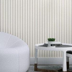 MDF PANEL ΜΕ 3D ΠΗΧΑΚΙΑ 502040 BEAT ST 16/119/2750mm WHITE Φωτογραφία 5