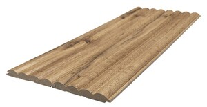 MDF PANEL ΜΕ 3D ΠΗΧΑΚΙΑ 808090 WAVE ST 16/119/2750mm PECAN Φωτογραφία 5